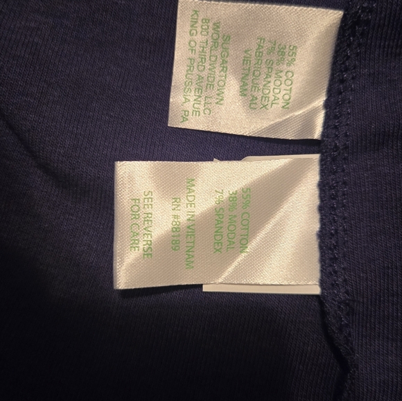 Lilly Pulitzer Halee Tee Lg. - Picture 4 of 7